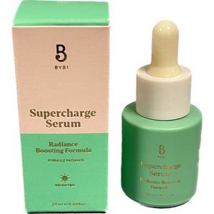 BYBI Supercharge Serum Radiance Boosting Formula NEW IN BOX vegan